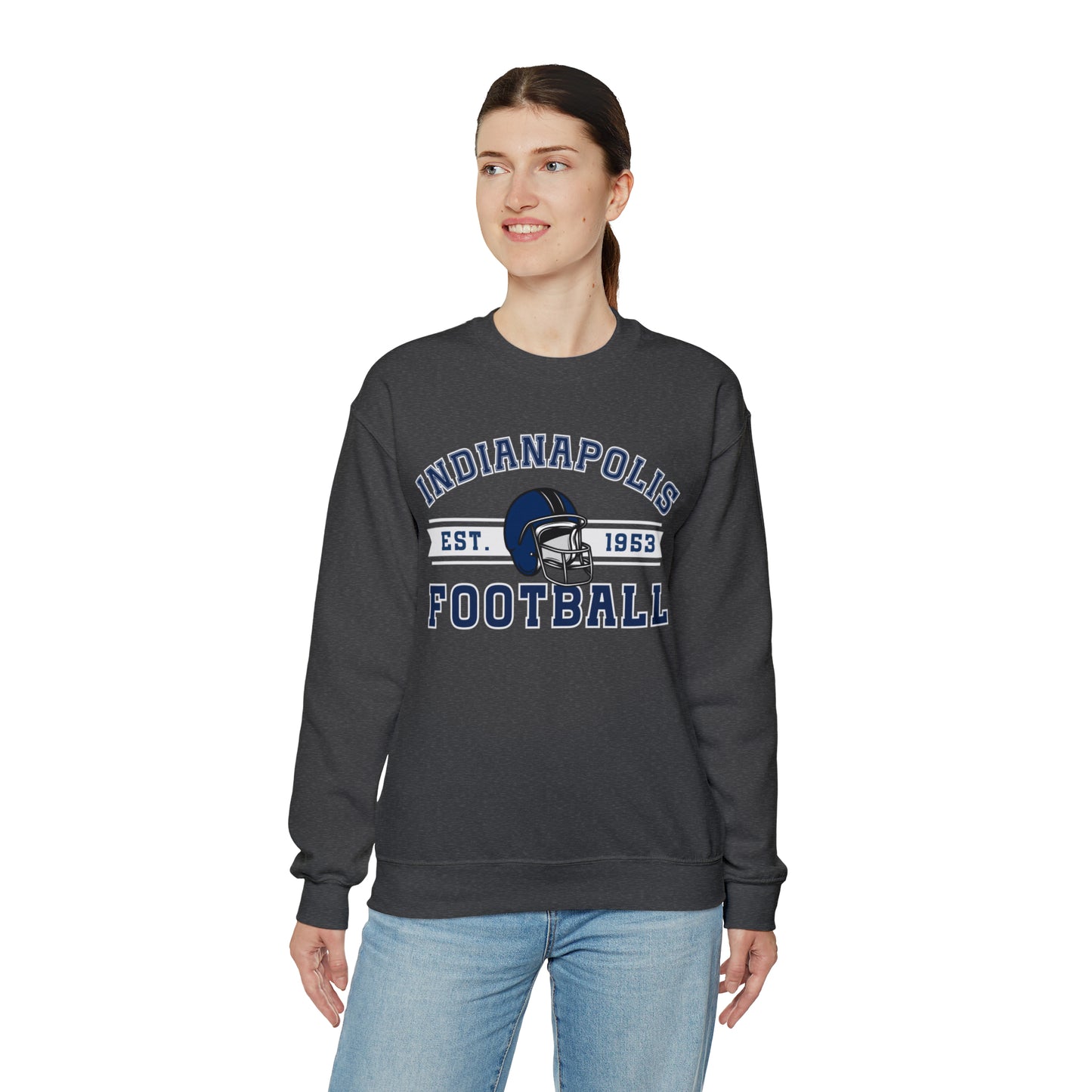 Indianapolis Football Sweatshirt - Happy Place Studio