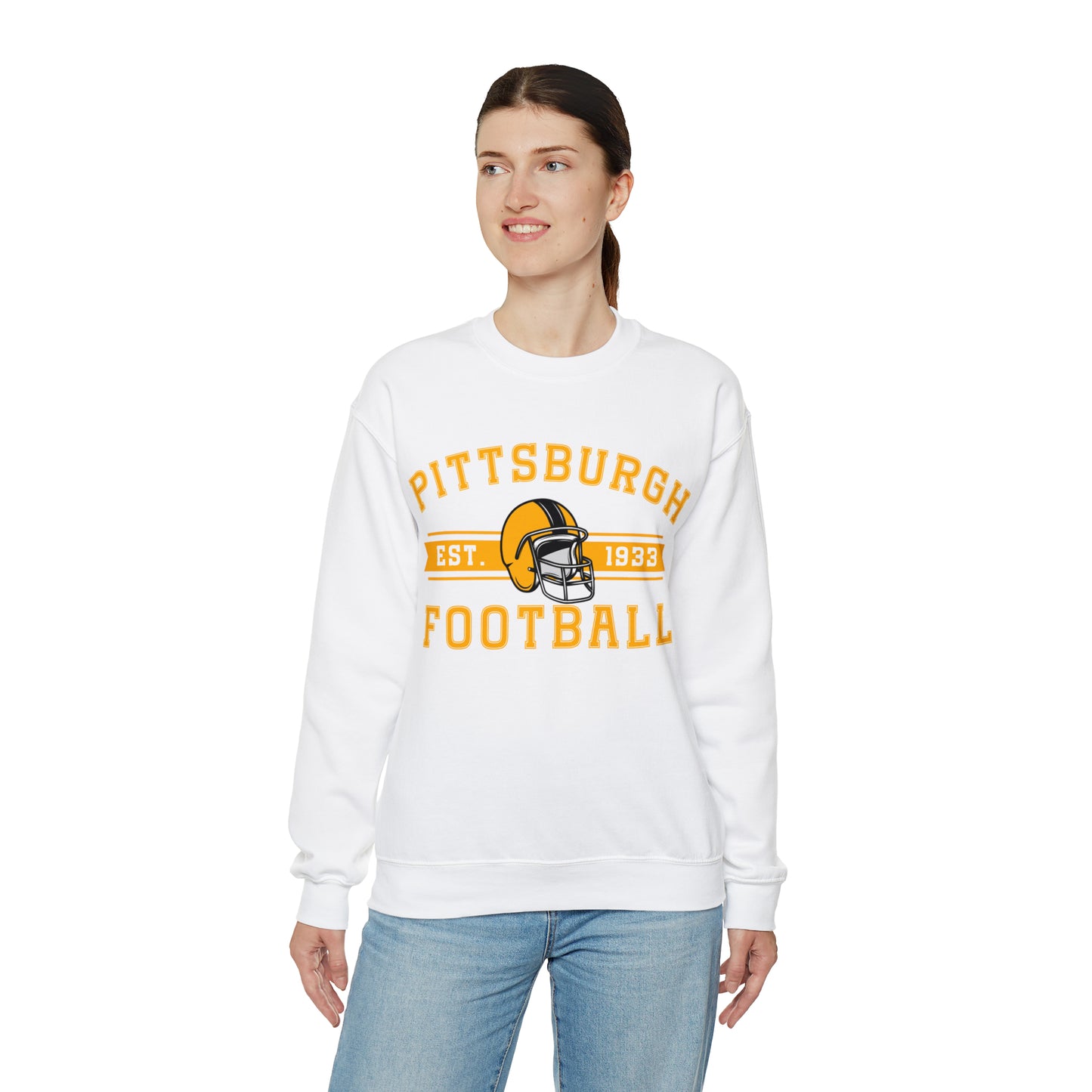Pittsburgh Football Sweatshirt - Happy Place Studio