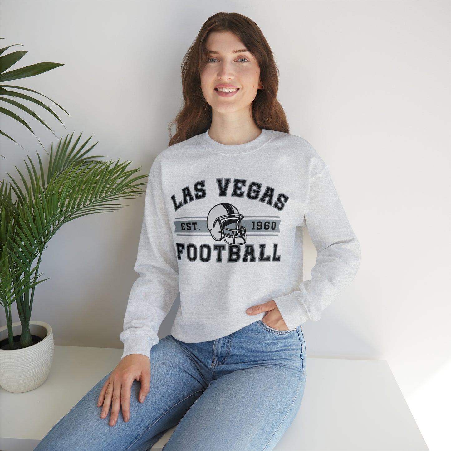 Las Vegas Football Sweatshirt - Happy Place Studio