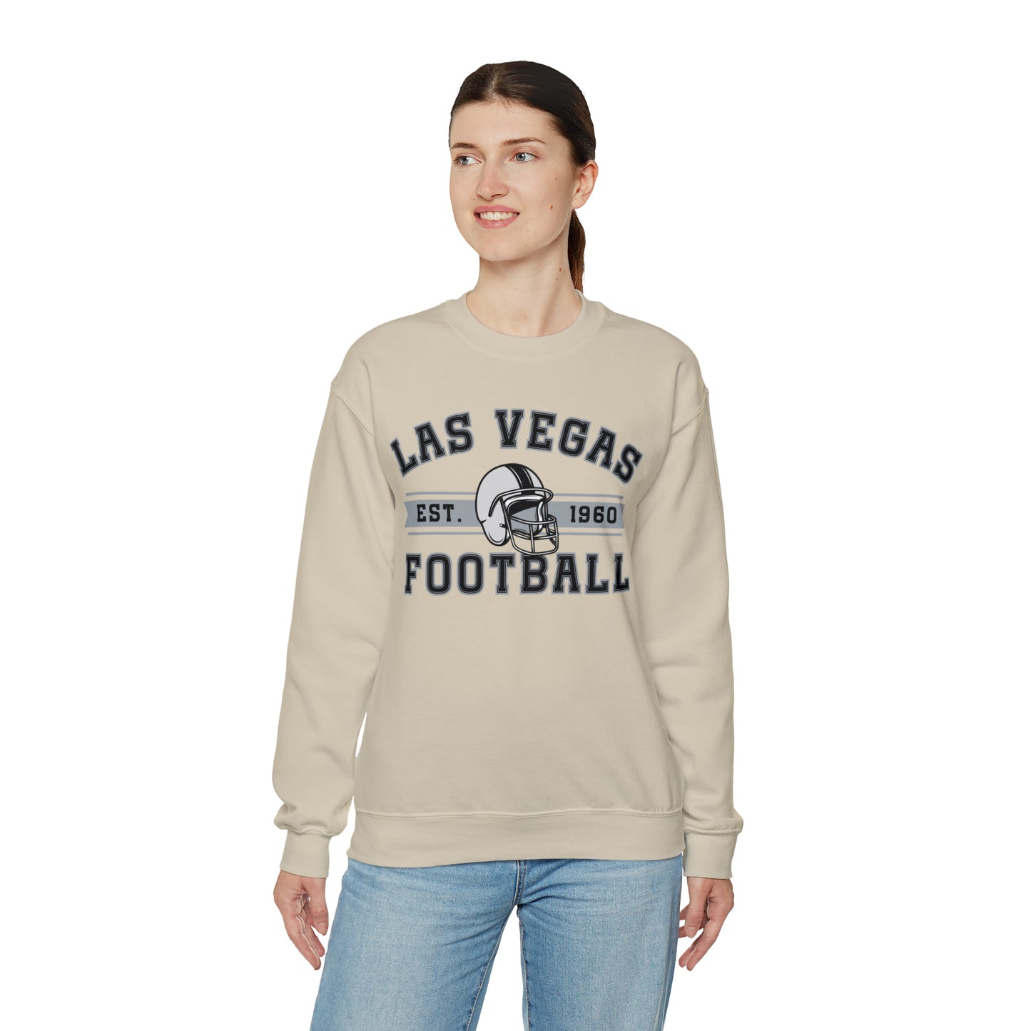 Las Vegas Football Sweatshirt - Happy Place Studio