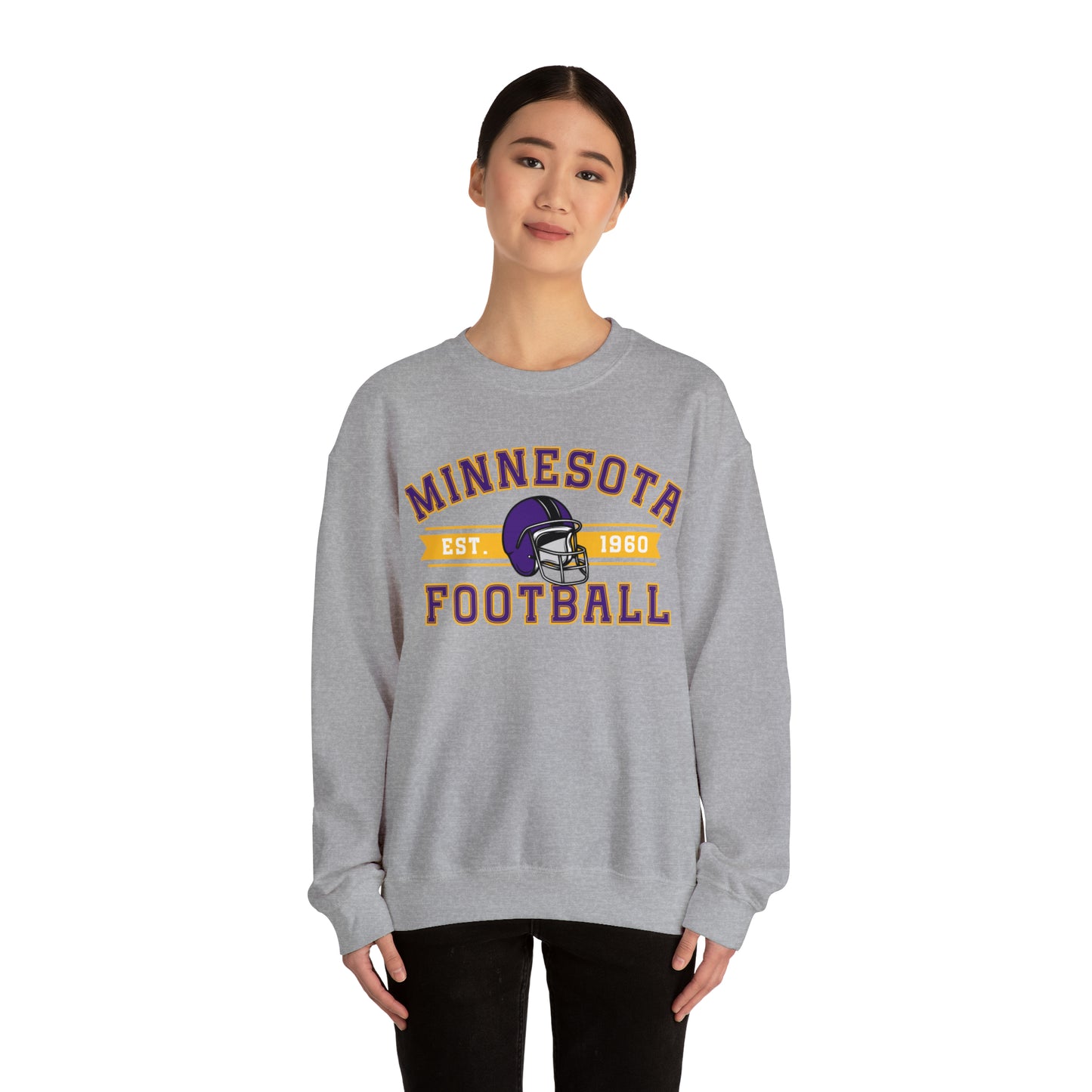 Minnesota Football Sweatshirt - Happy Place Studio