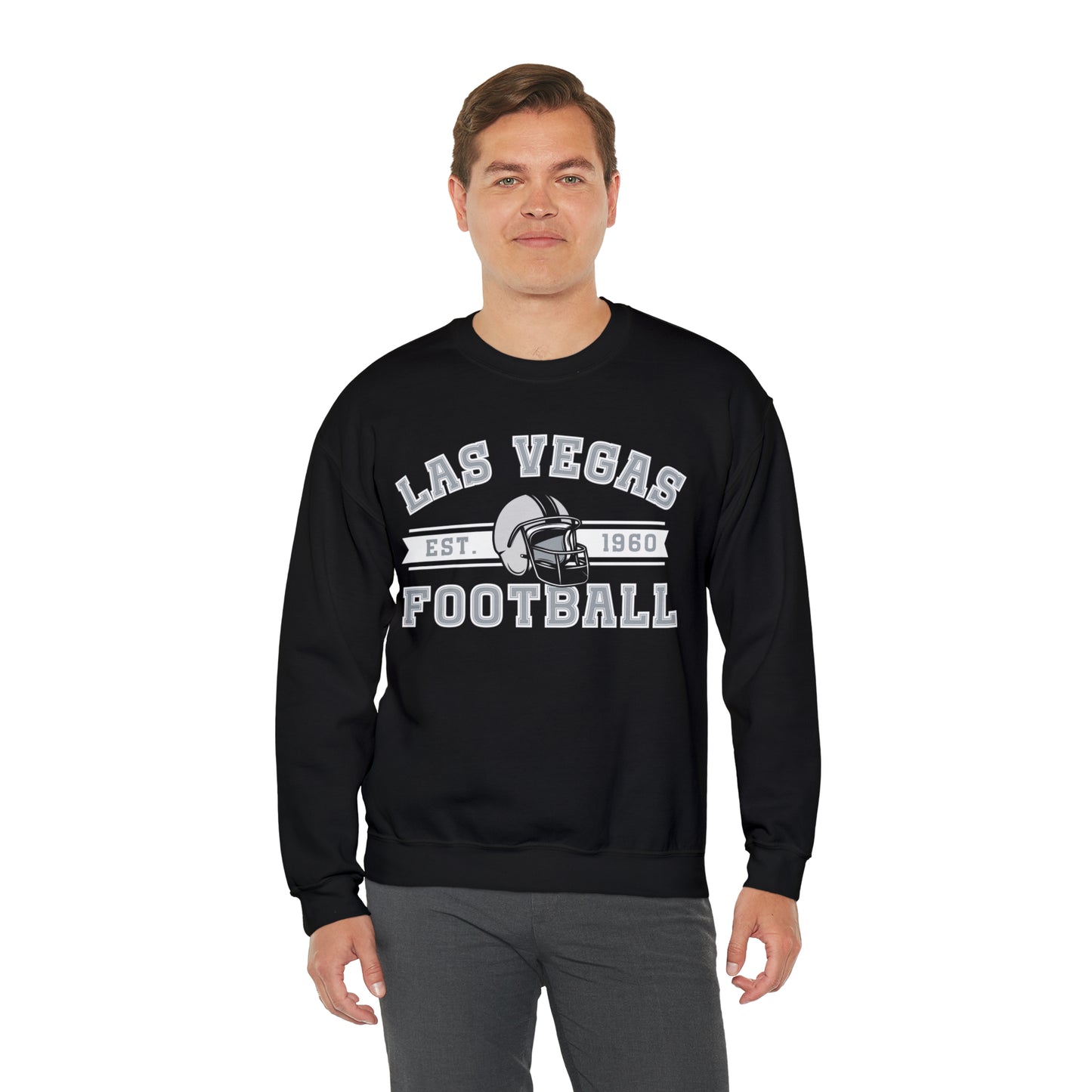 Las Vegas Football Sweatshirt - Happy Place Studio