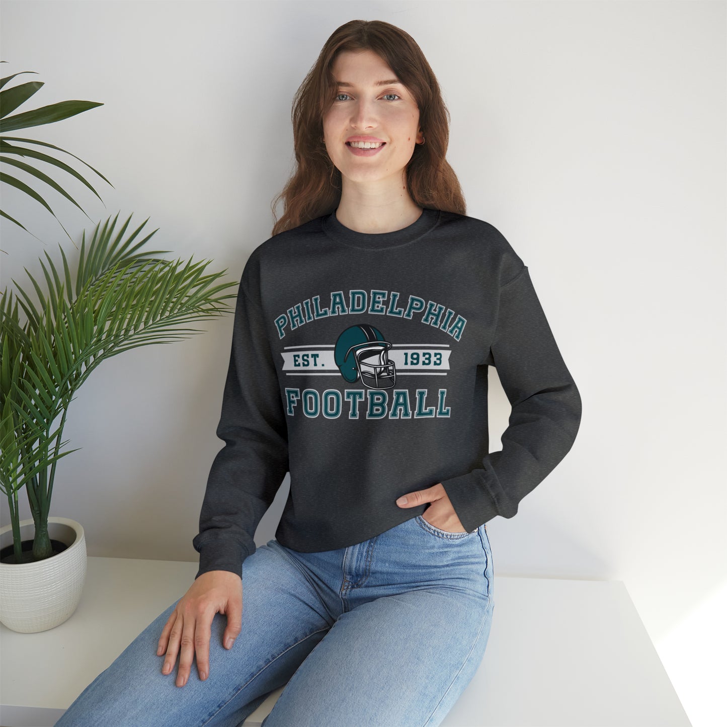 Philadelphia Football Sweatshirt - Happy Place Studio