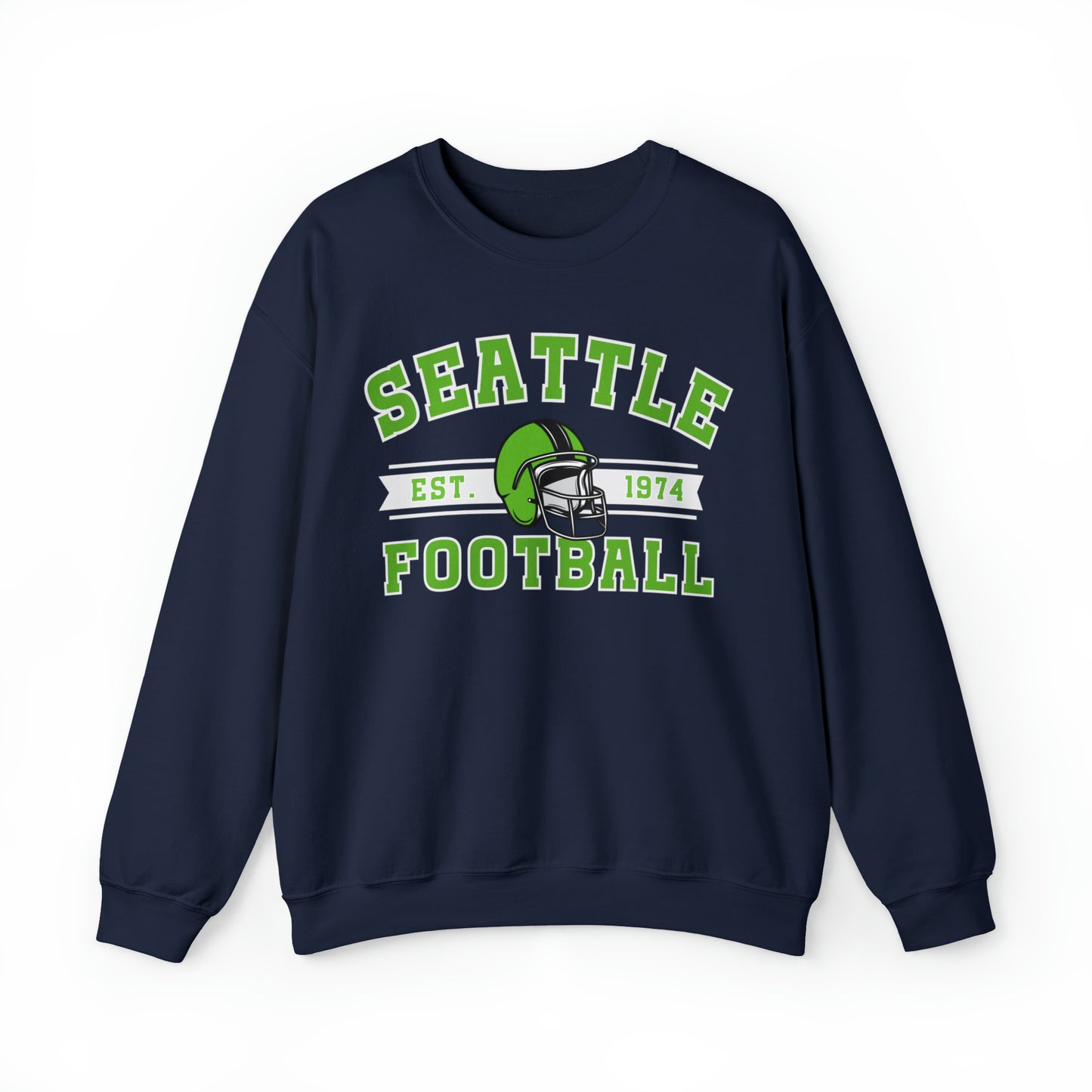 Seattle Football Crewneck - Happy Place Studio