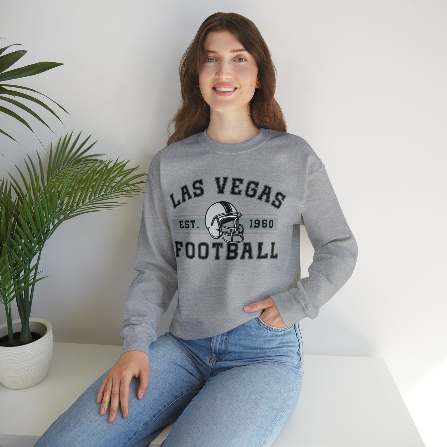 Las Vegas Football Sweatshirt - Happy Place Studio