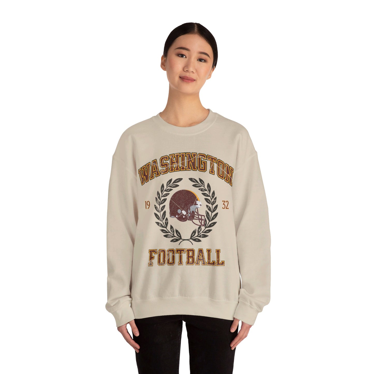 Washington Football Crewneck, Washington Sweatshirt, Vintage Washington Football Shirt, Washington Football Hoodie, Washington Football