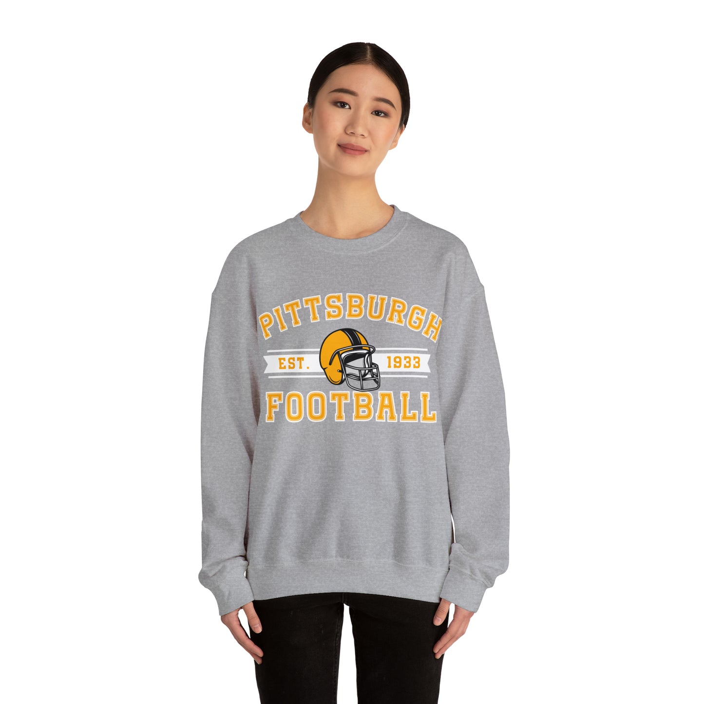 Pittsburgh Football Sweatshirt - Happy Place Studio