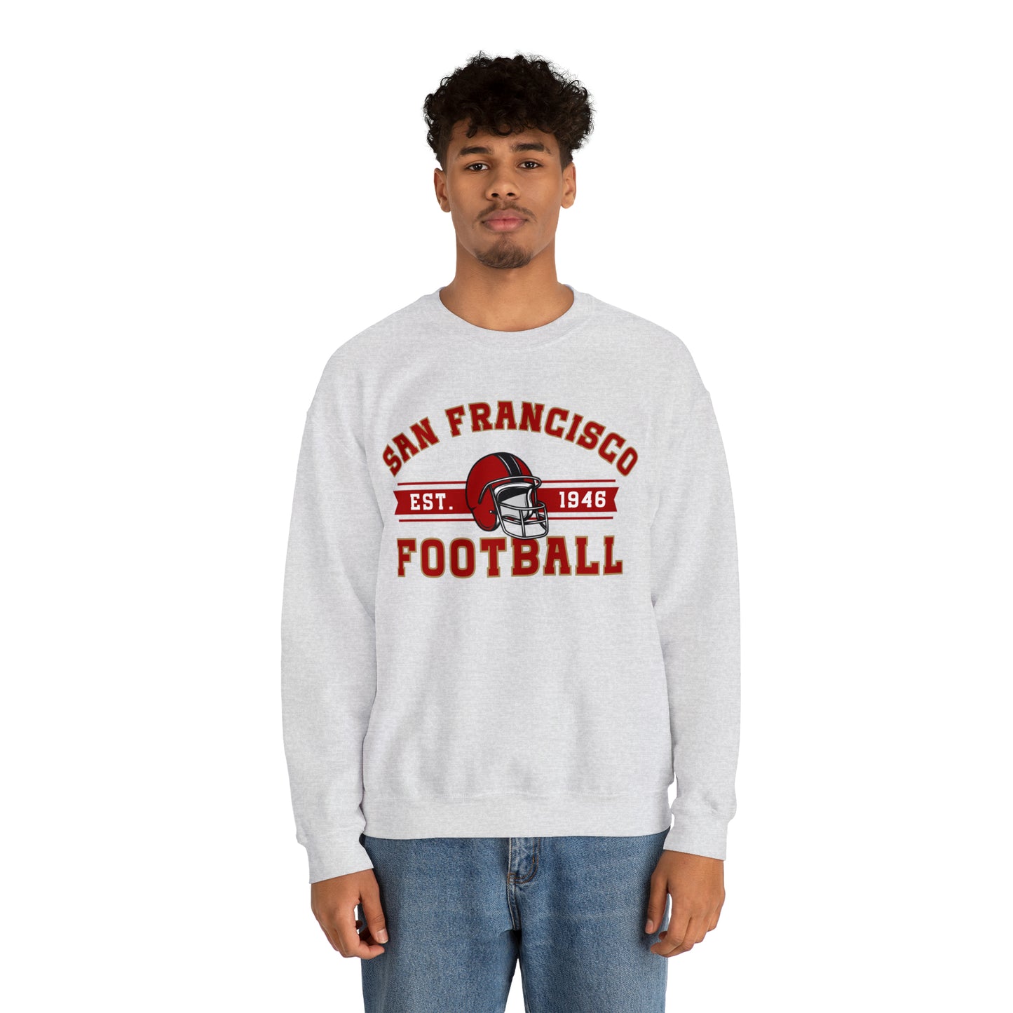 San Francisco Football Sweatshirt - Happy Place Studio