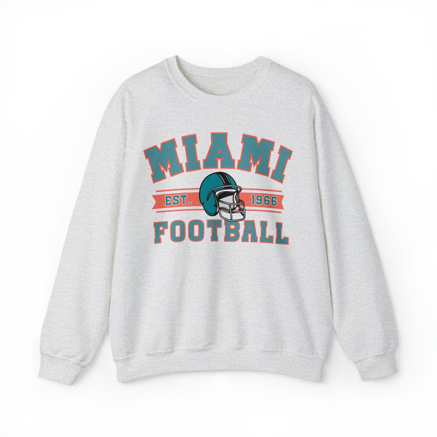 Miami Football Sweatshirt - Happy Place Studio