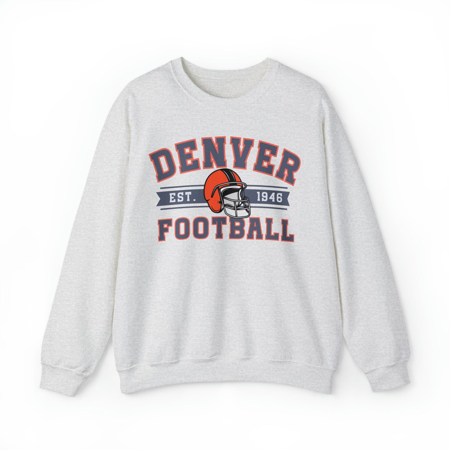Vintage Denver Football Sweatshirt - Happy Place Studio
