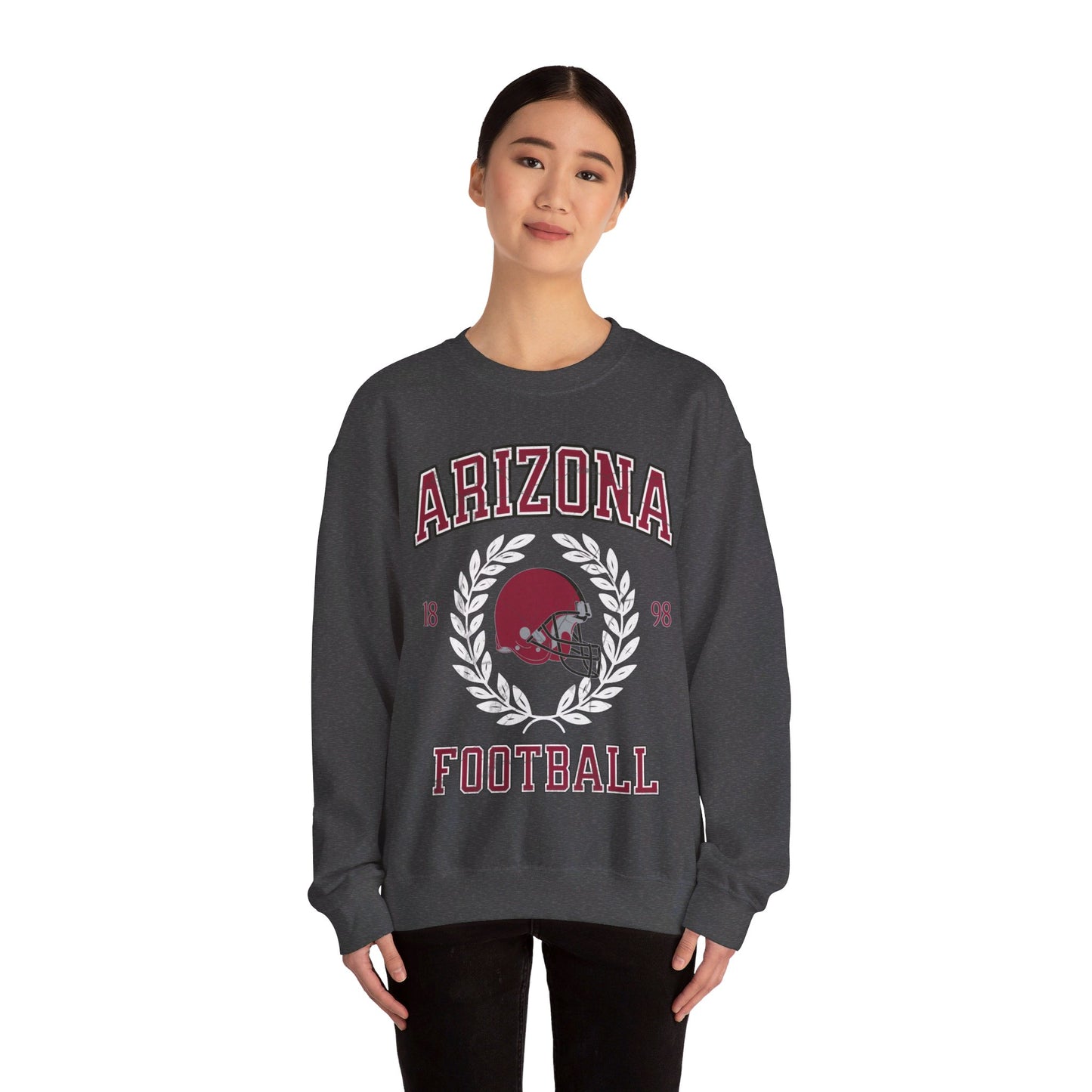Arizona Football Sweatshirt, Vintage Arizona Football Crewneck, Retro Cardinal Football Shirt, Cardinal Football Gift, Cardinal Sweatshirt