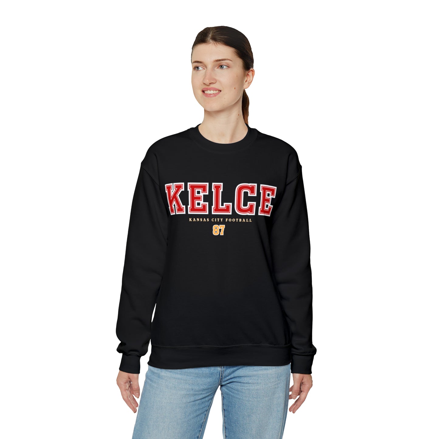 Travis Kelce 87 Sweatshirt - Happy Place Studio