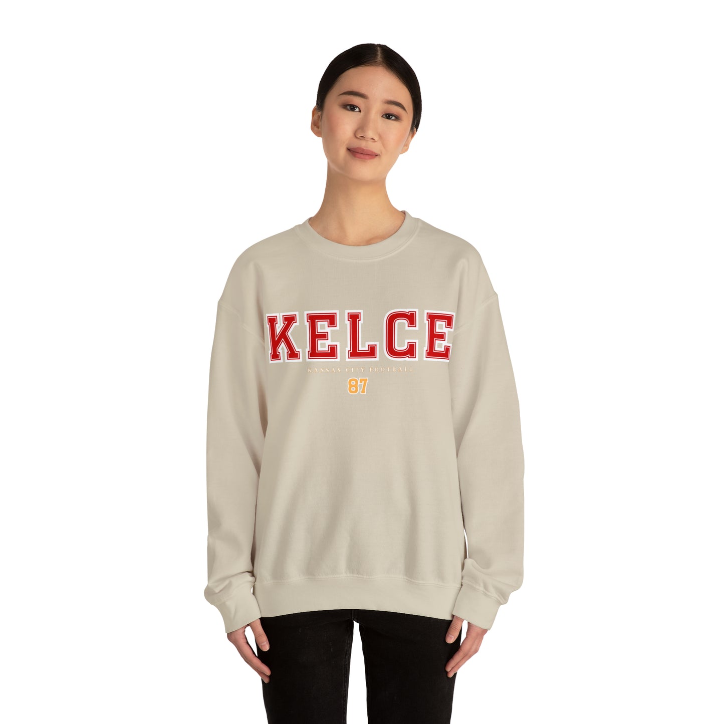 Travis Kelce 87 Sweatshirt - Happy Place Studio