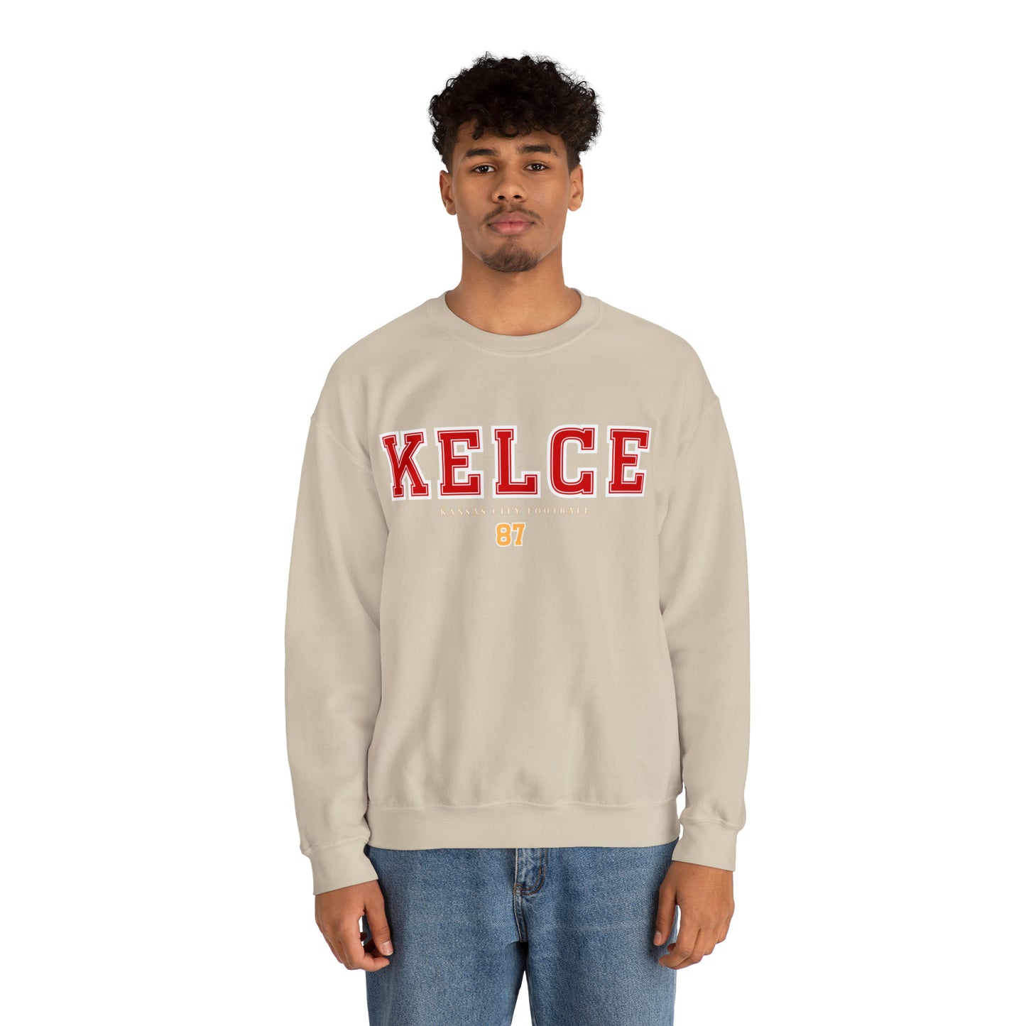 Travis Kelce 87 Sweatshirt - Happy Place Studio