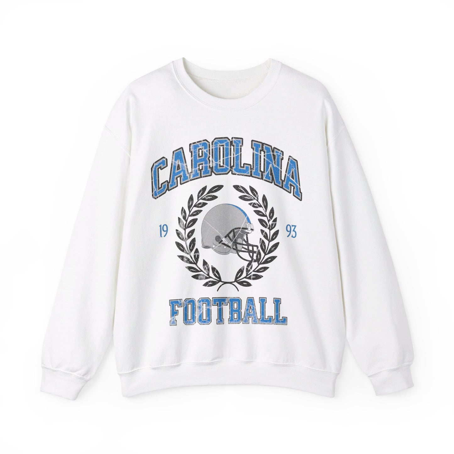 Carolina Football Sweatshirt, Vintage Panther Football Crewneck, Retro Carolina Football Shirt, Panther Football Gift, Carolina Sweatshirt