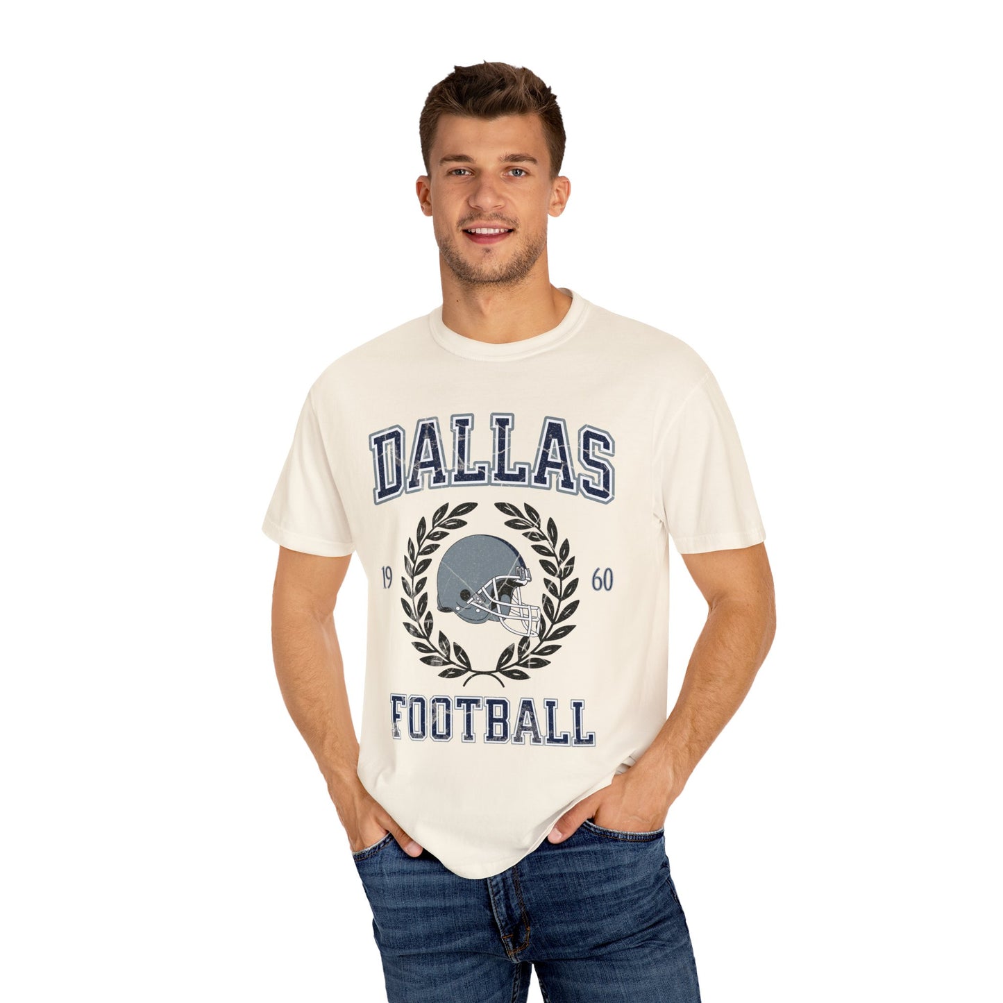 Comfort Colors Dallas Football Shirt
