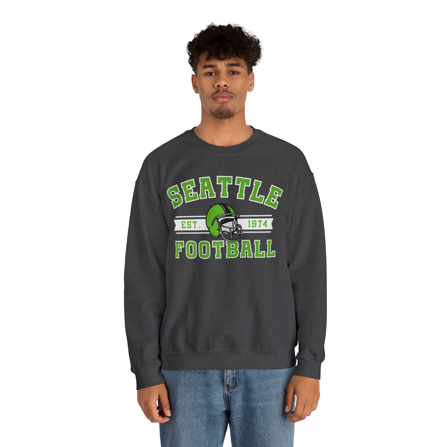 Seattle Football Crewneck - Happy Place Studio
