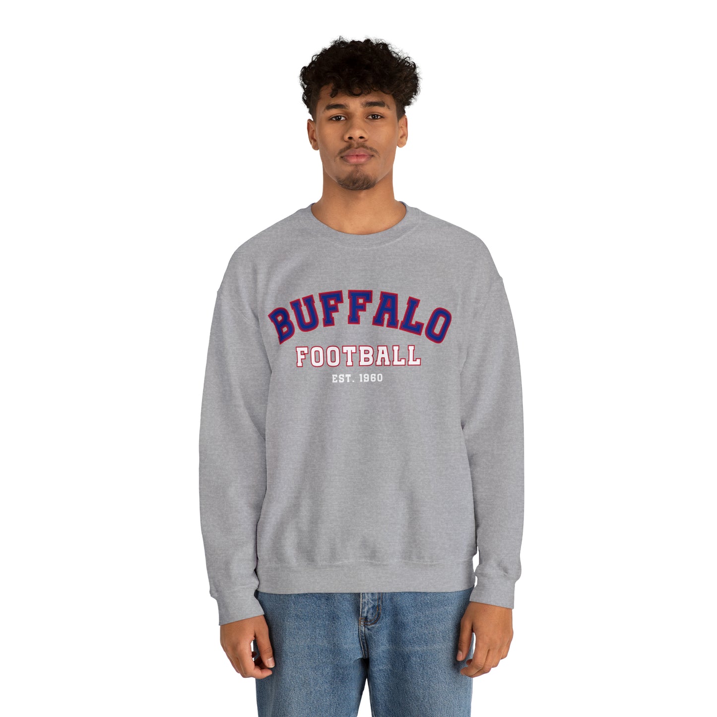 Buffalo Football Sweatshirt - Happy Place Studio