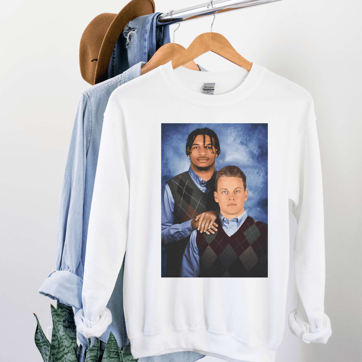 Burrow and Chase Brothers Sweatshirt - Happy Place Studio