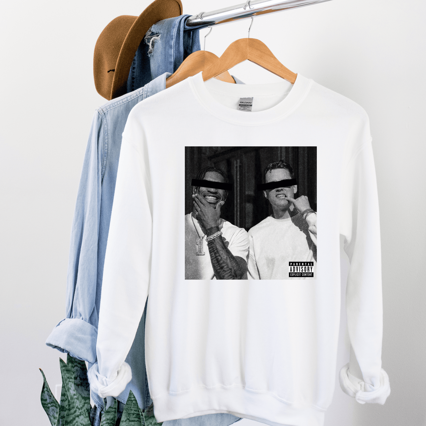 Joe Burrow and Ja'Marr Chase Sweatshirt - Happy Place Studio