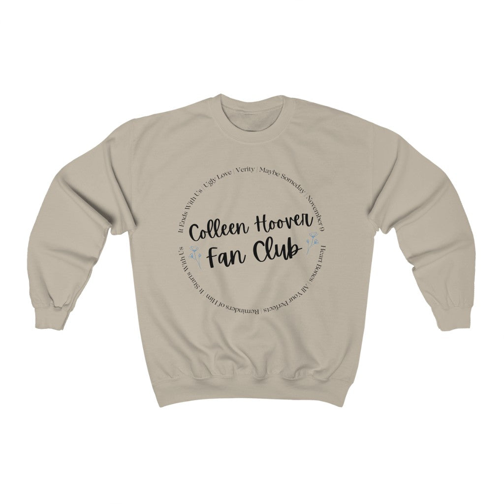 Colleen Hoover Crewneck Sweatshirt - They Said It Studio