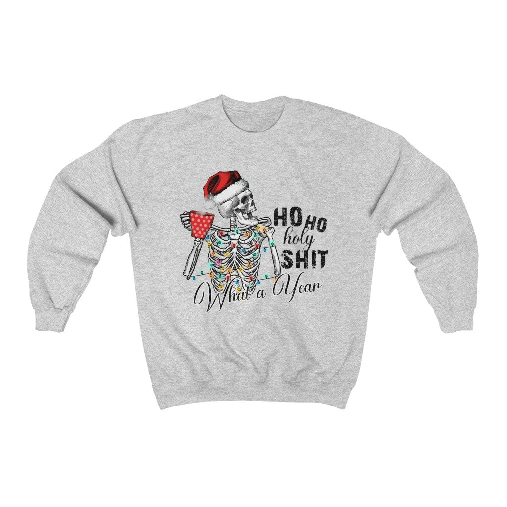 What A Year Christmas Sweatshirt - Happy Place Studio