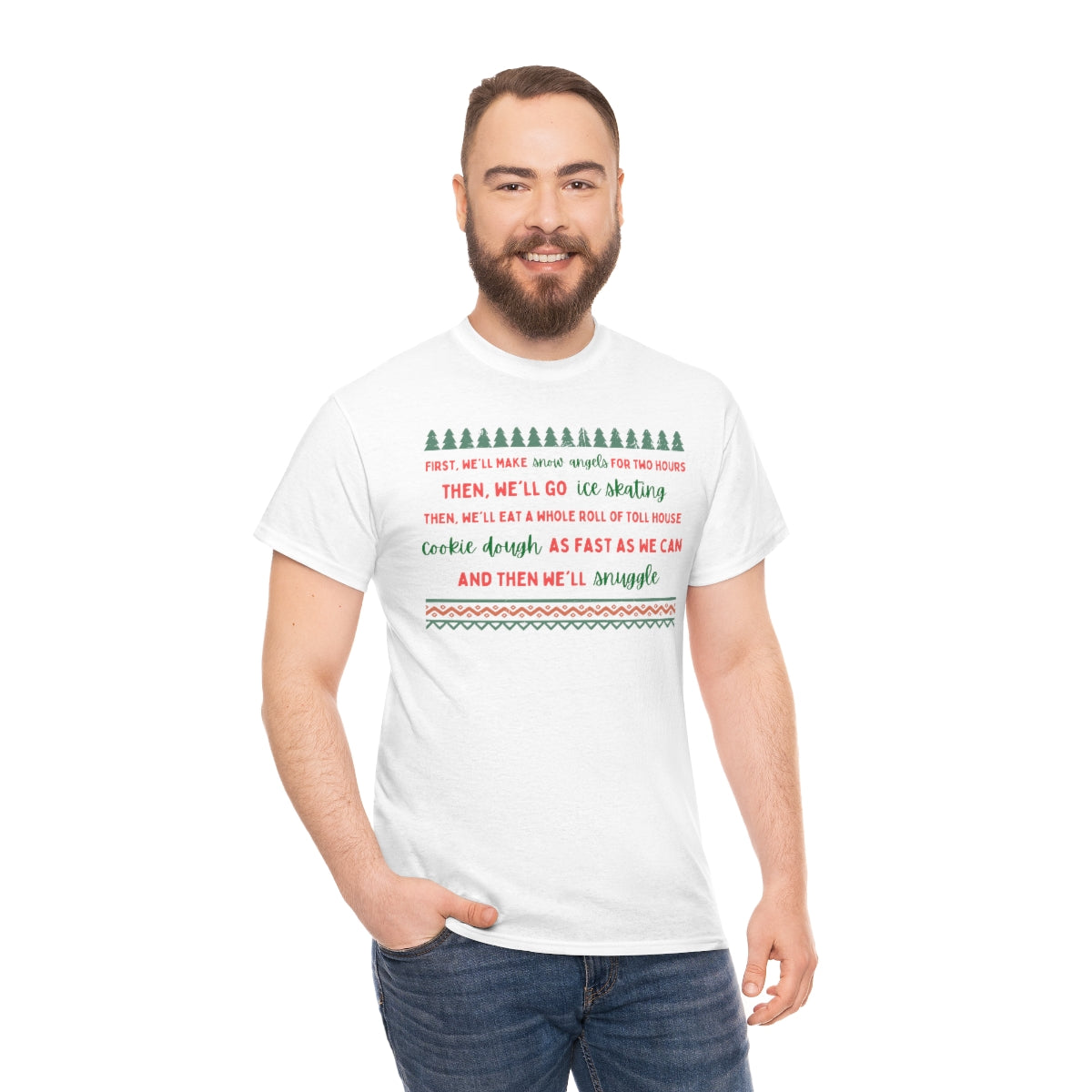 Christmas Elf Heavy Cotton Tee - Happy Place Studio