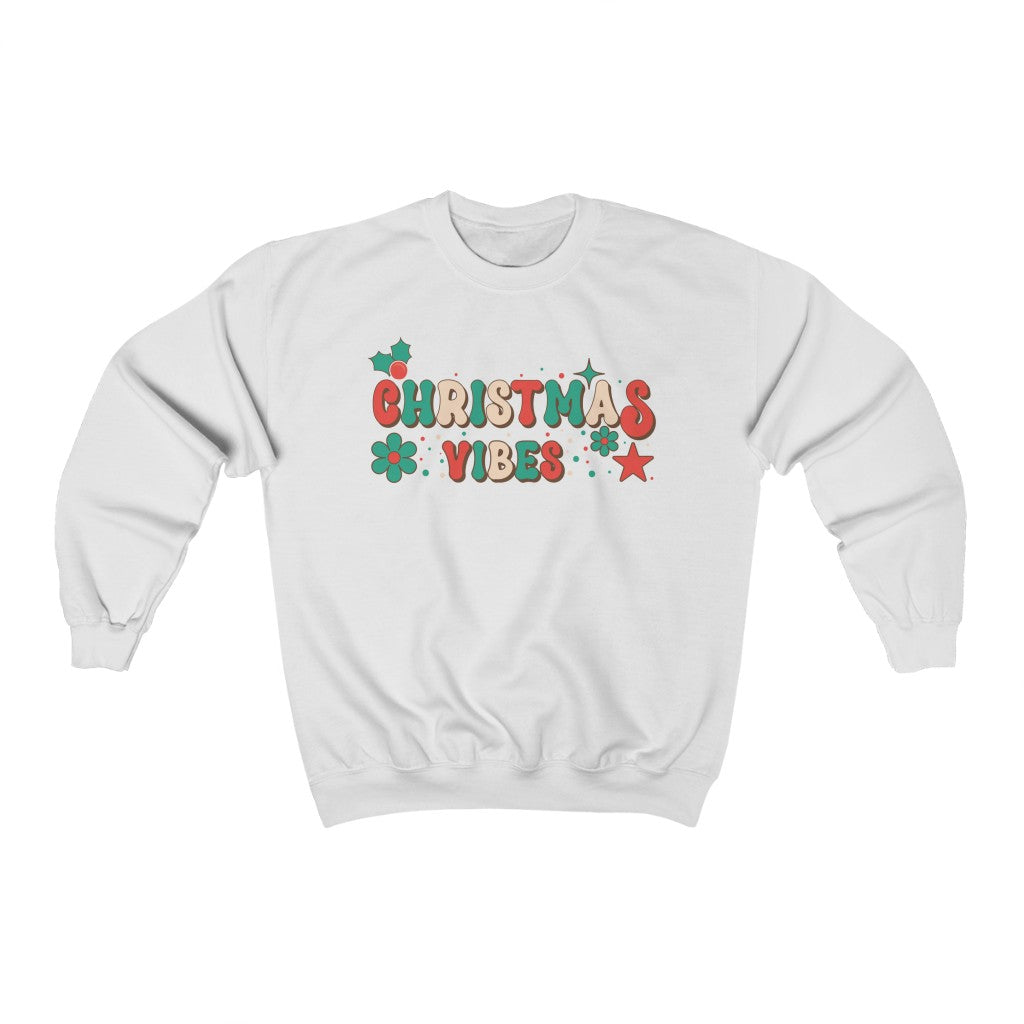 Christmas Vibes Sweatshirt - Happy Place Studio