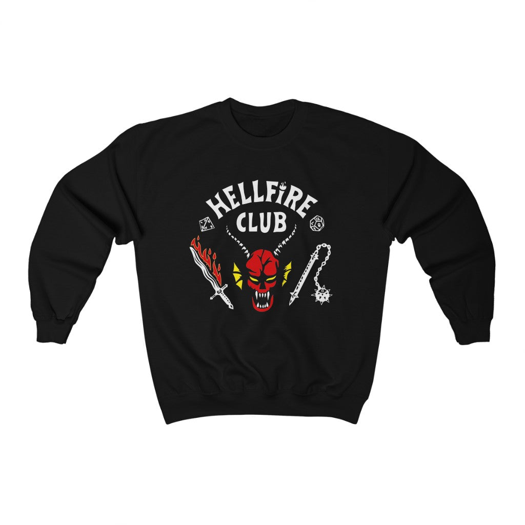 Black ST Crewneck Sweatshirt *NO QUOTE ON BACK* - Happy Place Studio
