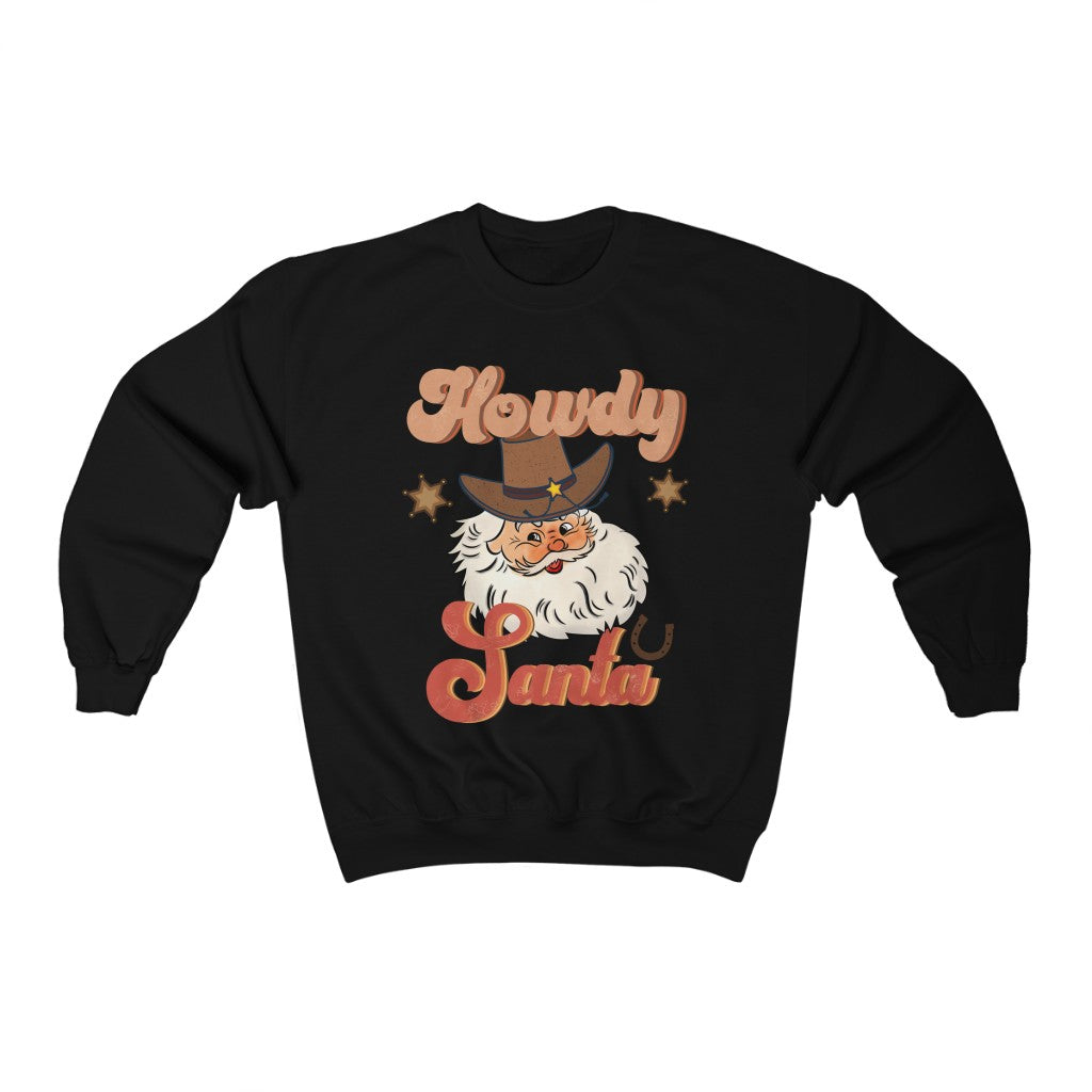 Howdy Santa Sweatshirt - Happy Place Studio