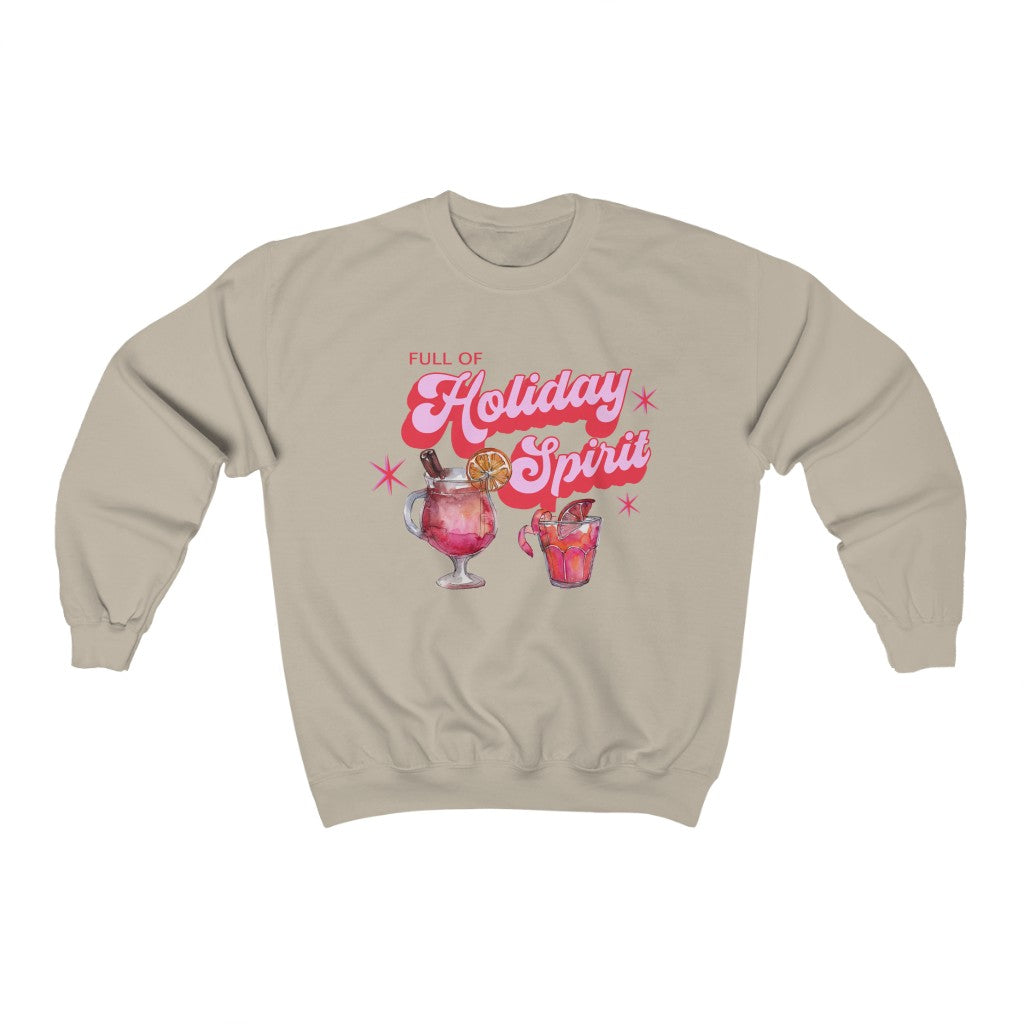 Holiday Spirit Sweatshirt - Happy Place Studio