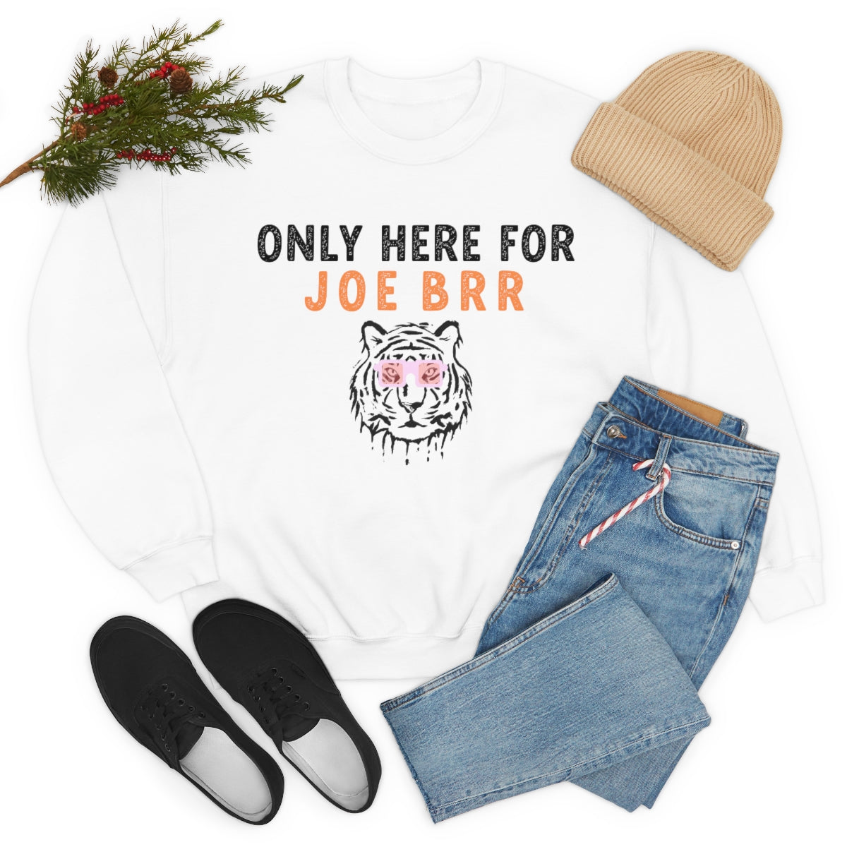 Only Here For Joe BRR Crewneck - Happy Place Studio