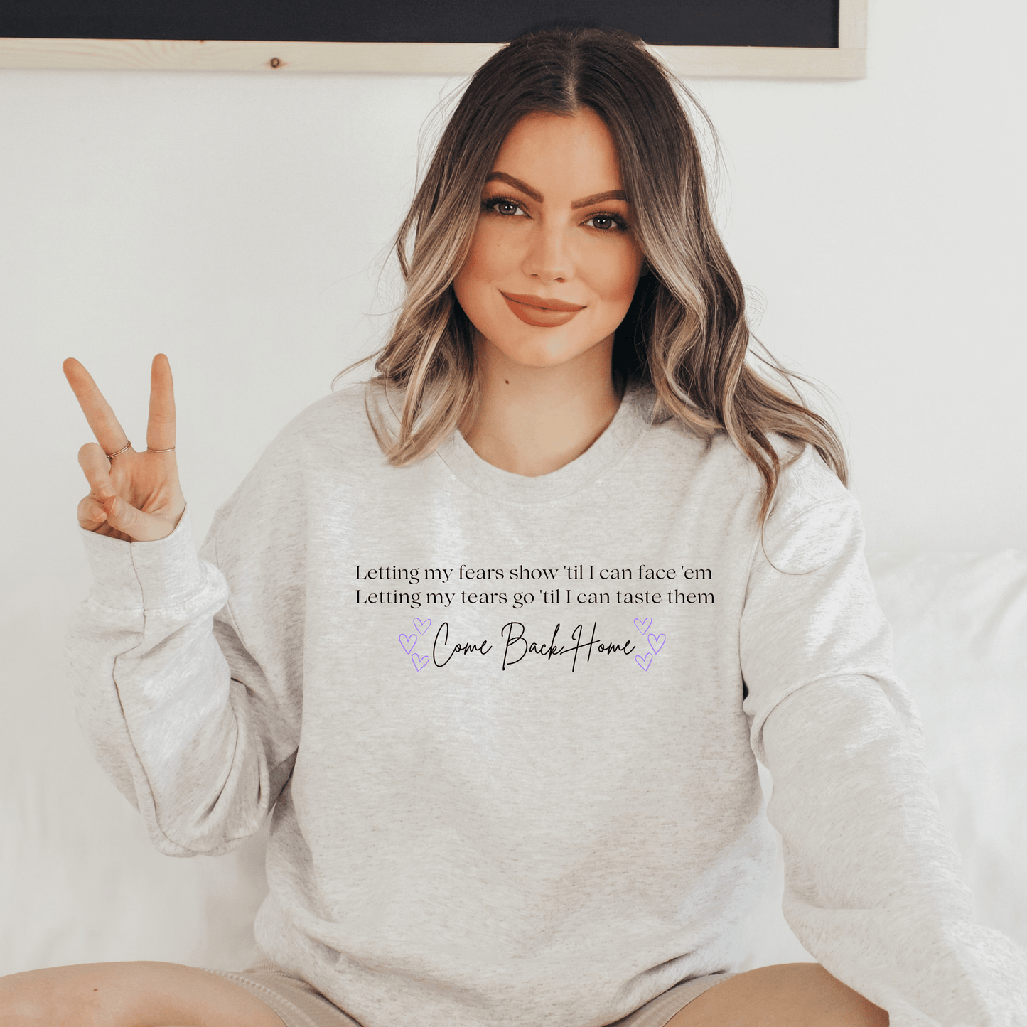 Come Back Home Crewneck Sweatshirt - They Said It Studio
