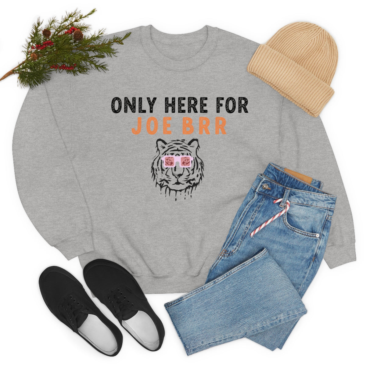 Only Here For Joe BRR Crewneck - Happy Place Studio