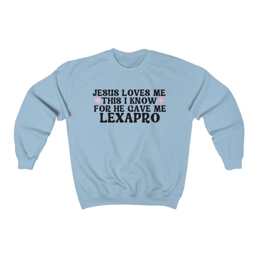 Jesus Loves Me Crewneck - Happy Place Studio