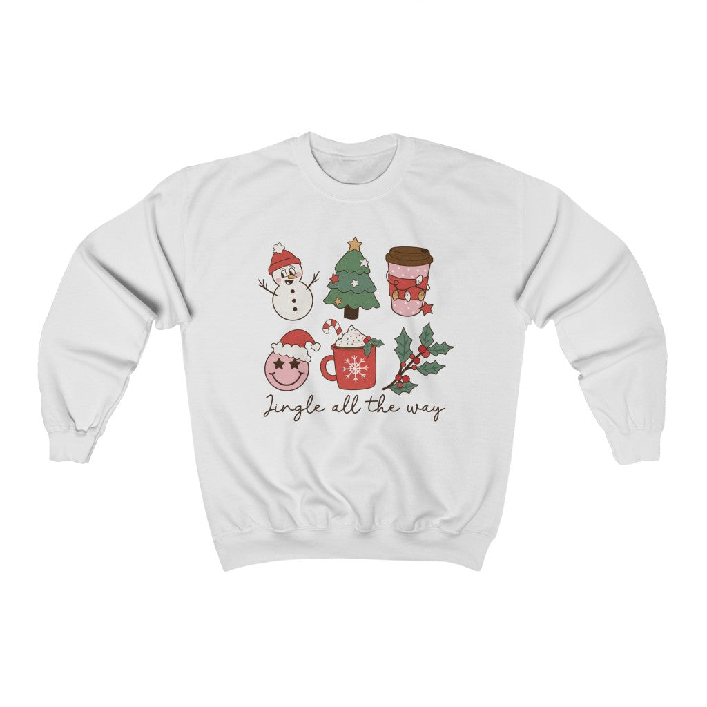 Jingle All The Way Sweatshirt - Happy Place Studio