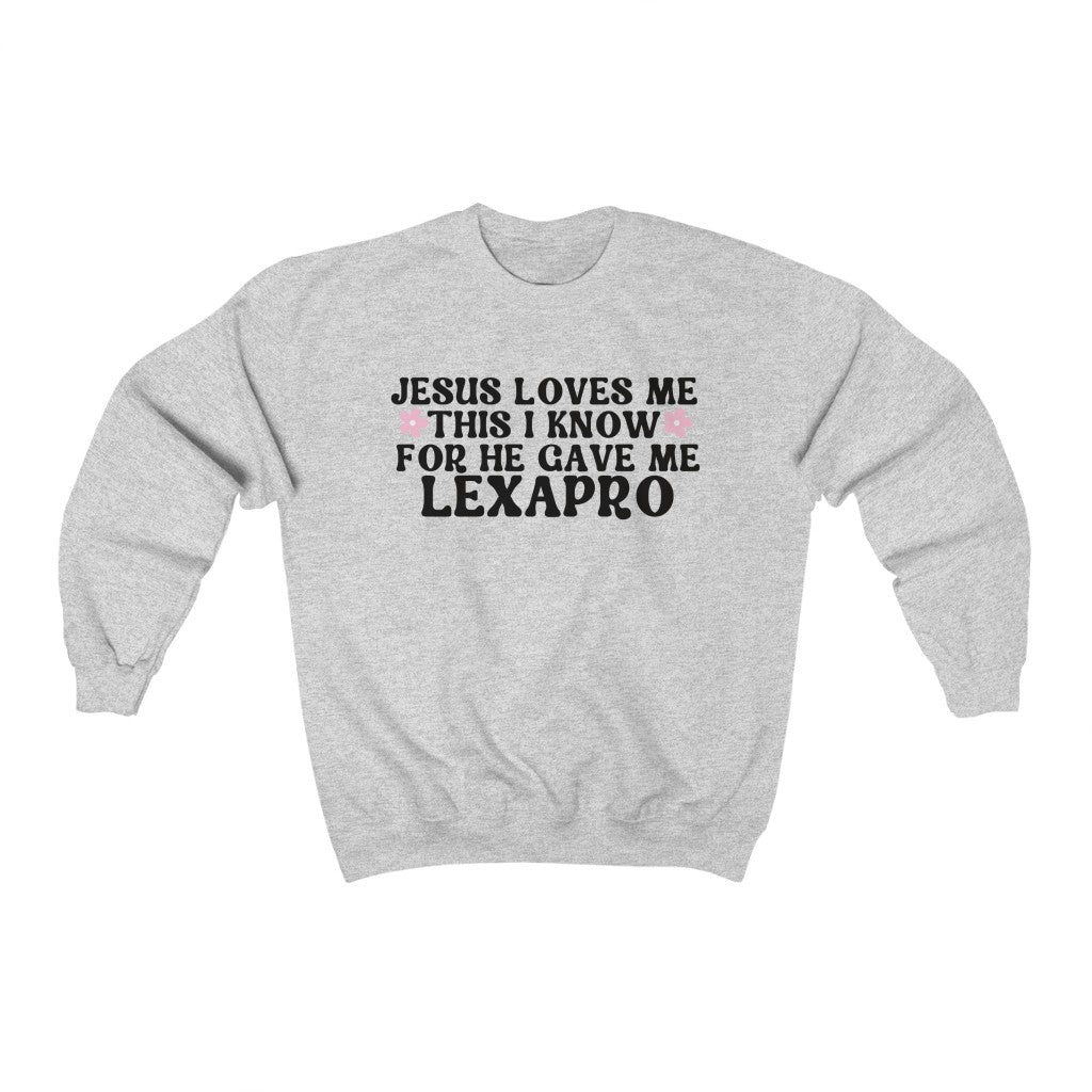 Jesus Loves Me Crewneck - Happy Place Studio