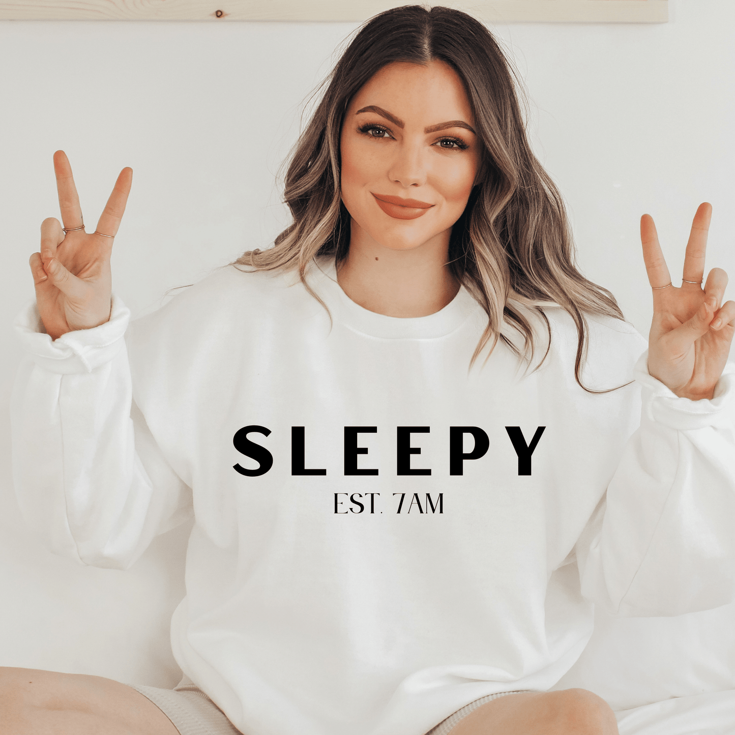 Sleepy Crewneck Sweatshirt - They Said It Studio