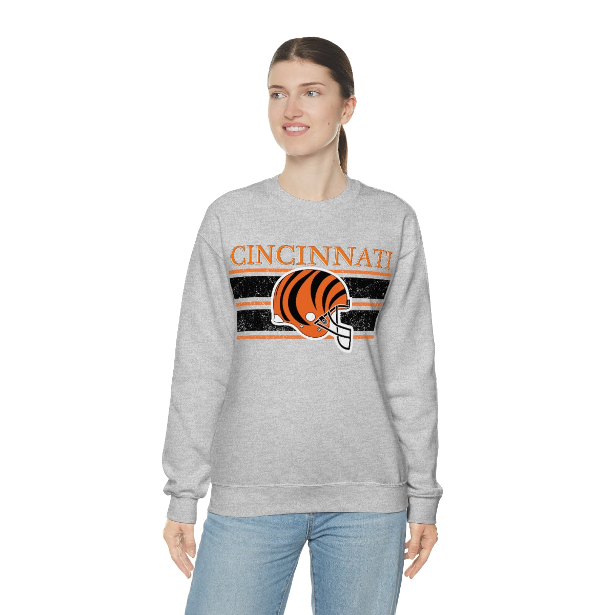 Vintage Cincinnati Crewneck Sweatshirt - Happy Place Studio