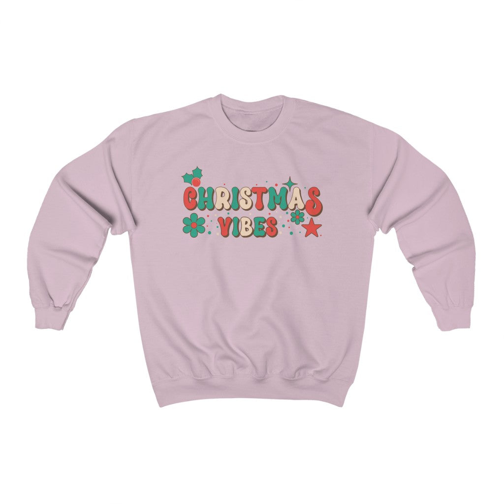 Christmas Vibes Sweatshirt - Happy Place Studio