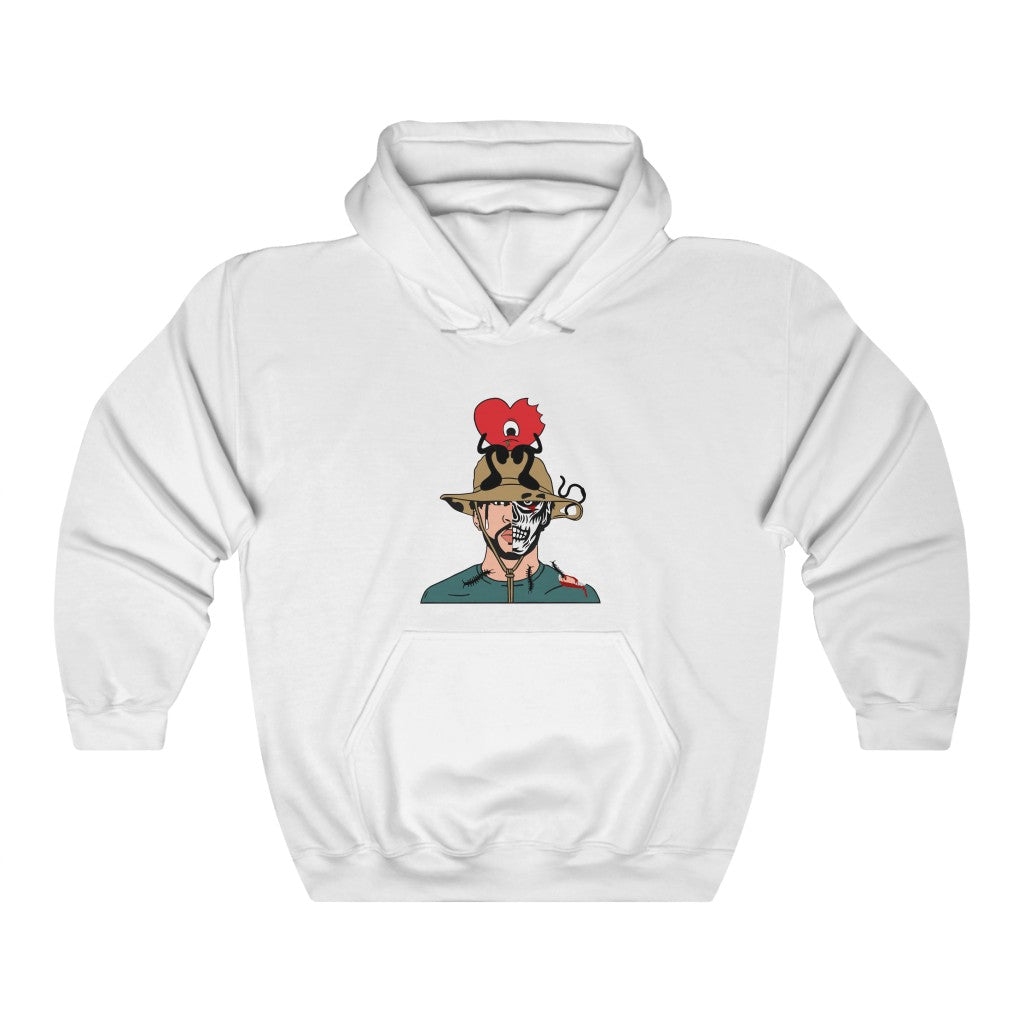 Bad Bunny Center Halloween Hoodie Sweatshirt - Happy Place Studio