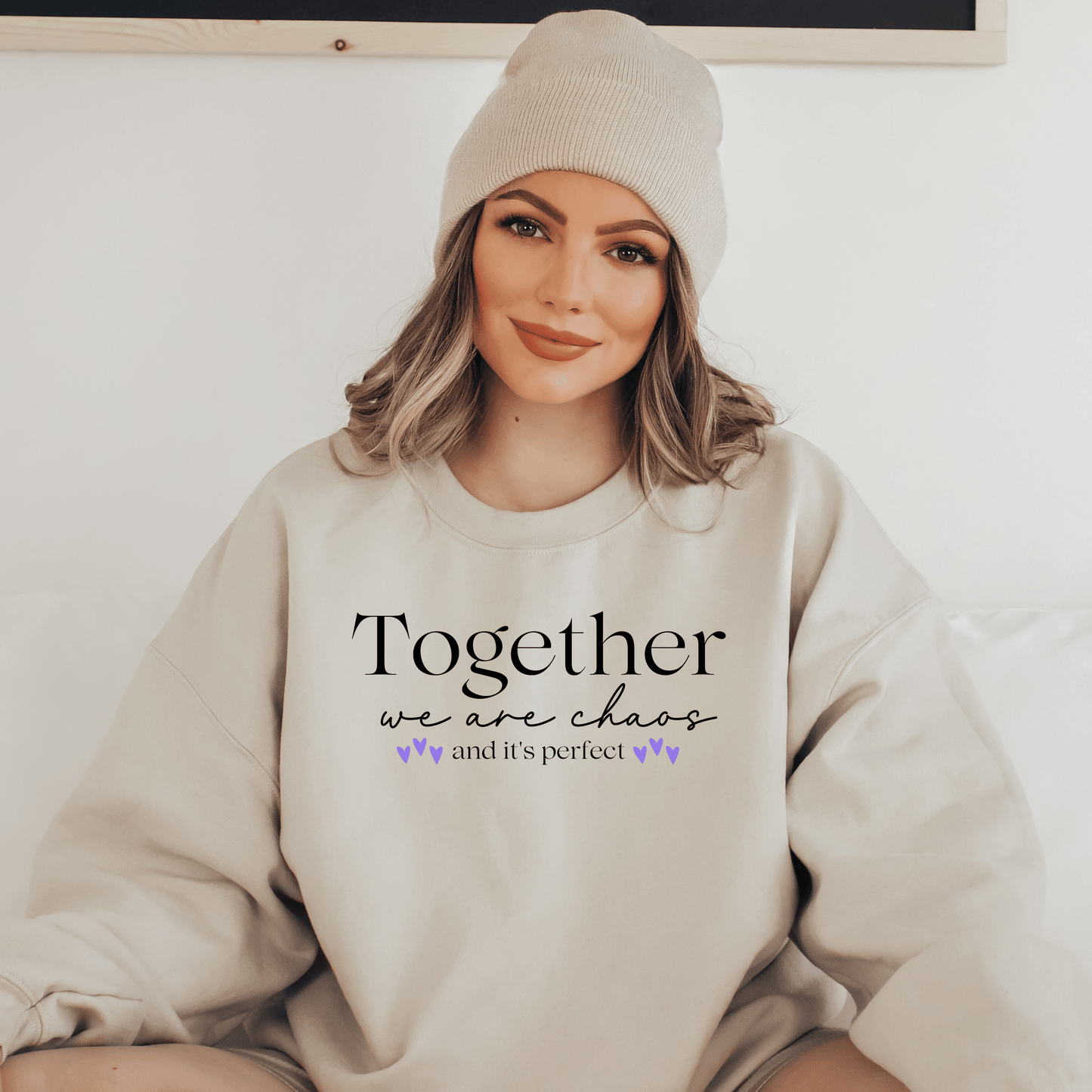 Together We Are Chaos Crewneck Sweatshirt - They Said It Studio