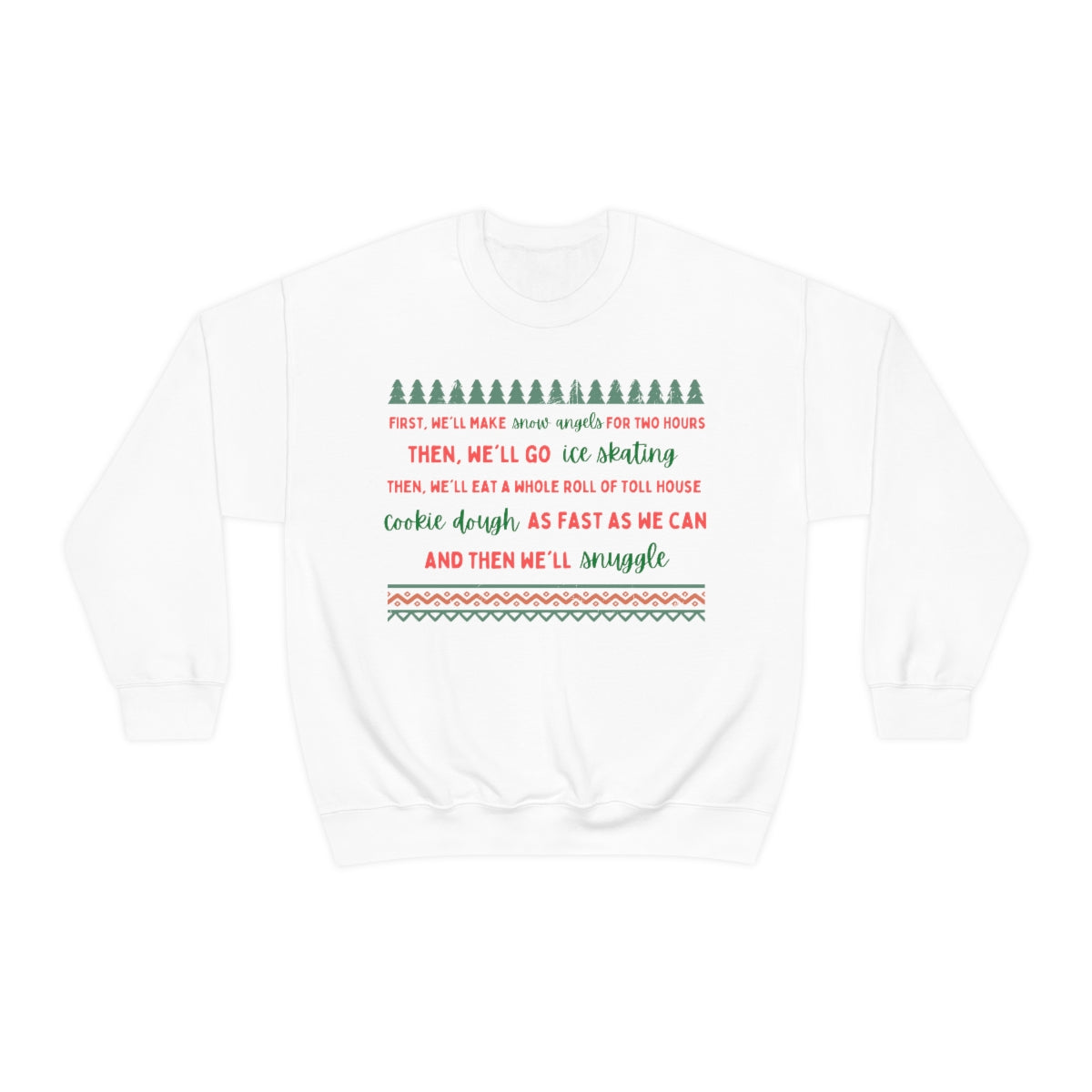 Christmas Elf Crewneck Sweatshirt - Happy Place Studio