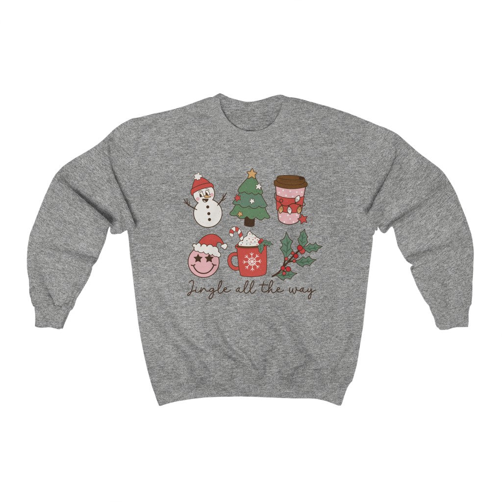 Jingle All The Way Sweatshirt - Happy Place Studio