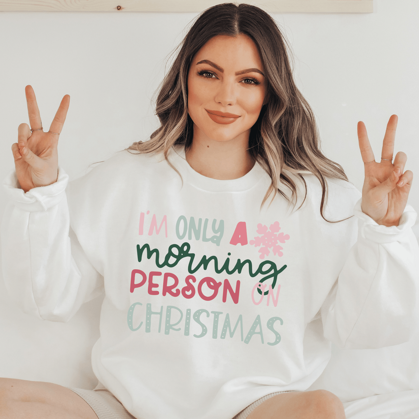 Christmas Morning Sweatshirt - Happy Place Studio