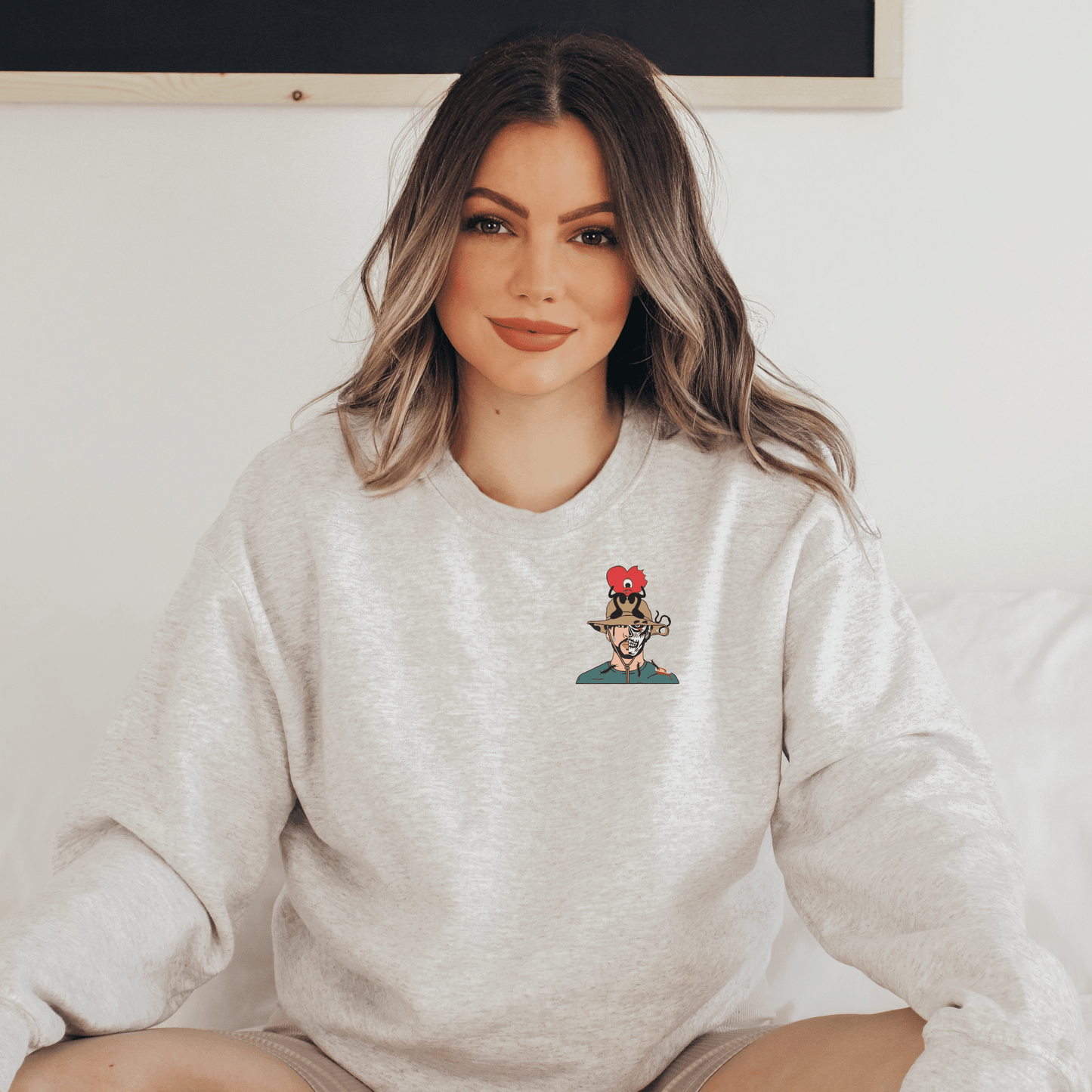 Bad Bunny Halloween Crewneck - Happy Place Studio