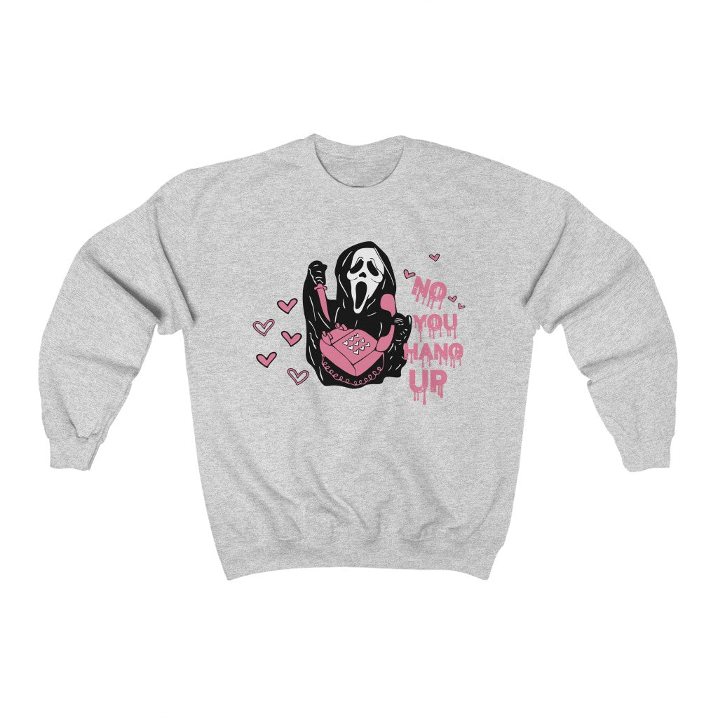 Scream You Hang Up Halloween Crewneck - Happy Place Studio