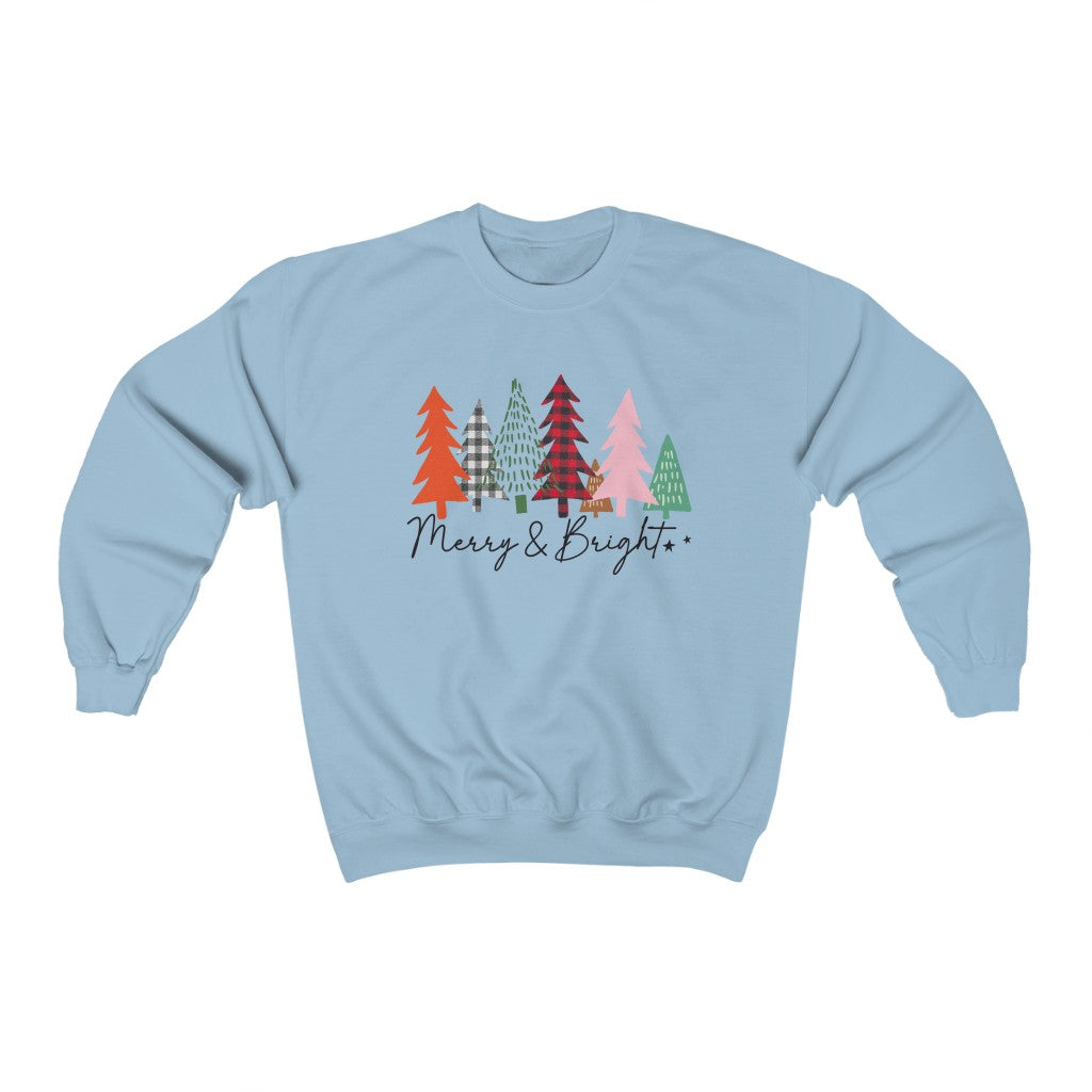 Merry and Bright Sweatshirt - Happy Place Studio