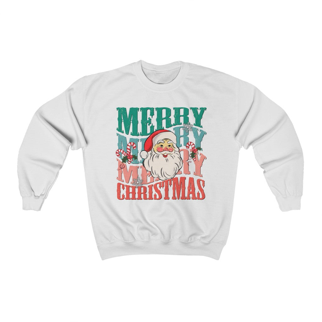 Vintage Merry Christmas Sweatshirt - Happy Place Studio
