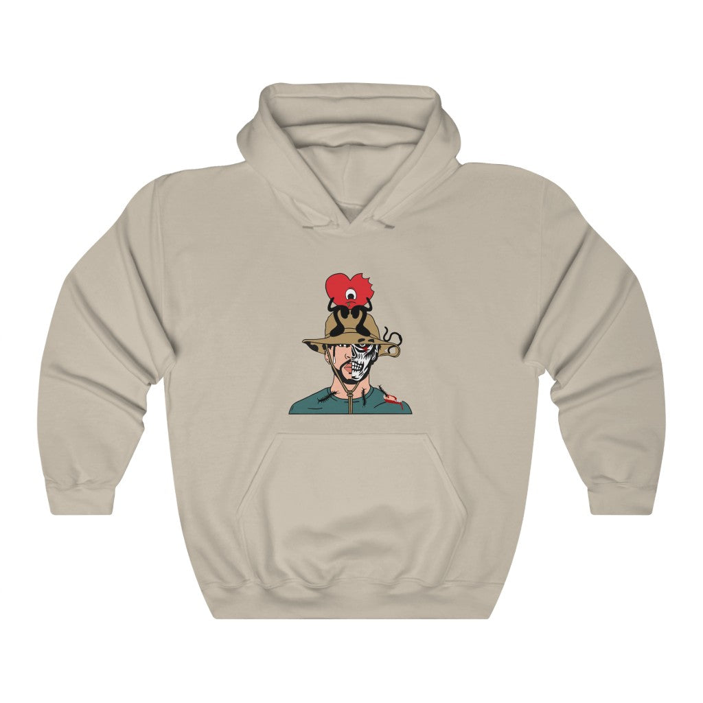 Bad Bunny Center Halloween Hoodie Sweatshirt - Happy Place Studio